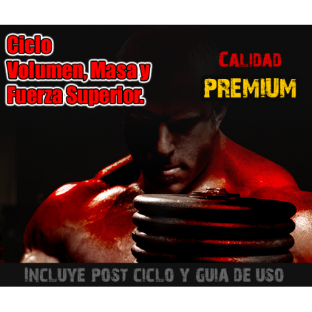 Ciclo Volumen Masa y Fuerza Superior. PREMIUM