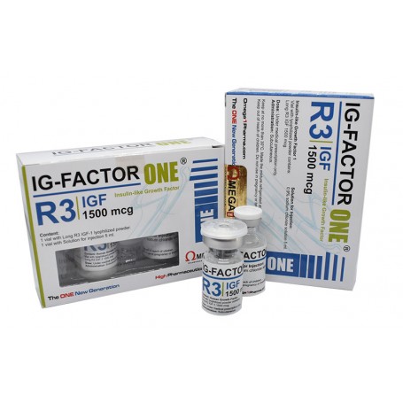IG-Factor ONE ® 1500 mcg. R3 IGF-1 Factor de Crecimiento
