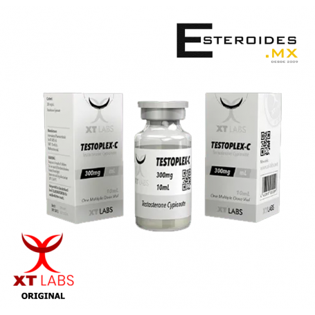 Testoplex C 300 Cypionato de Testosterona 10ml/300mg. XT LABS Original